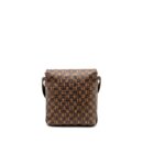 AAA Replica Louis Vuitton LV BROOKLYN PM MESSENGER BAG DAMIER EBENE CANVAS BROWN HARDWARE