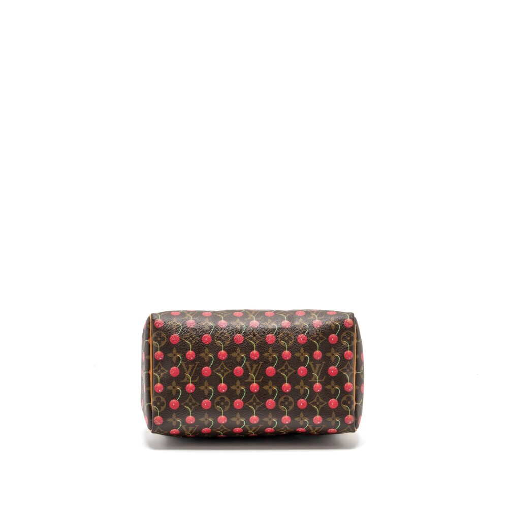 AAA Replica Louis Vuitton LV SPEEDY 25 CHERRY BLOSSOM MONOGRAM CANVAS GHW