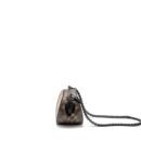 AAA Replica Louis Vuitton LV BOURSICOT CHAIN BAG REVERSE MONOGRAM CANVAS/LEATHER BLACK HARDWARE
