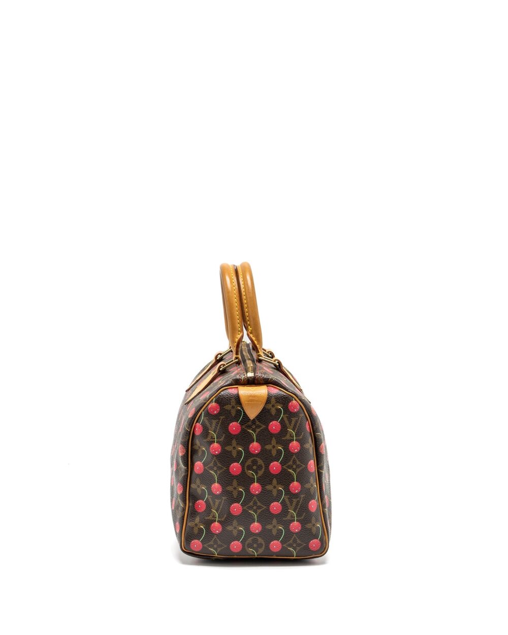 AAA Replica Louis Vuitton LV SPEEDY 25 CHERRY BLOSSOM MONOGRAM CANVAS GHW
