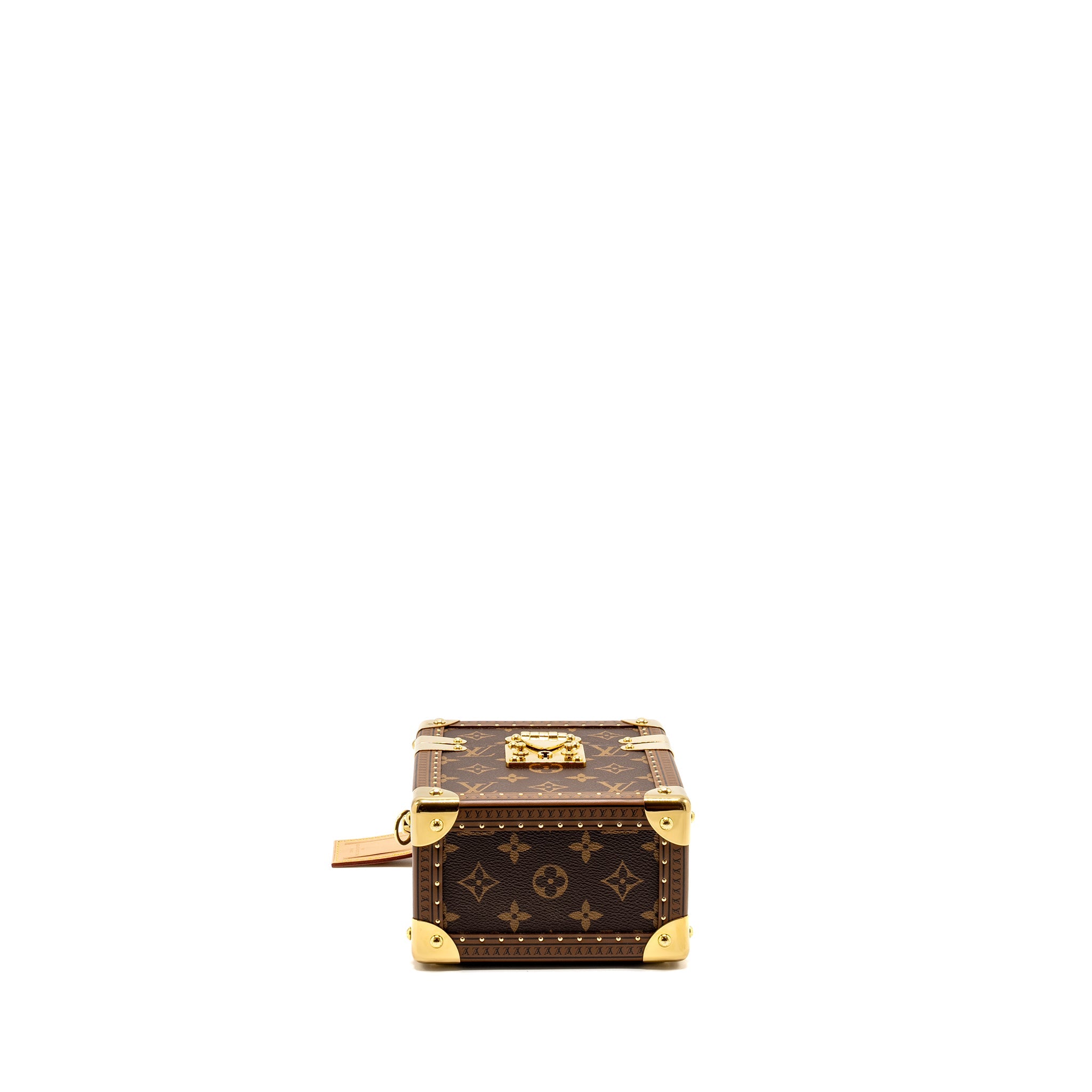 AAA Replica Louis Vuitton LV CAMERA BOX TRUNK MONOGRAM CANVAS/LEATHER GHW