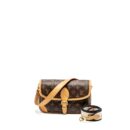 AAA Replica Louis Vuitton LV DIANE BAG WITH JACQUARD STRAP MONOGRAM CANVAS GHW