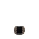 AAA Replica Louis Vuitton LV BOURSICOT CHAIN BAG REVERSE MONOGRAM CANVAS/LEATHER BLACK HARDWARE
