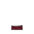 AAA Replica Louis Vuitton LV FLORE CHAIN WALLET MONOGRAM CANVAS/ DARK RED GHW