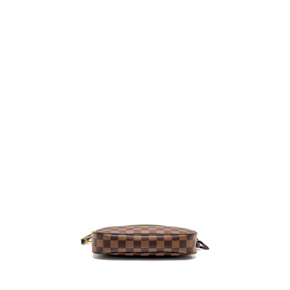 AAA Replica Louis Vuitton LV POCHETTE ACCESSOIRES DAMIER EBENE CANVAS GHW