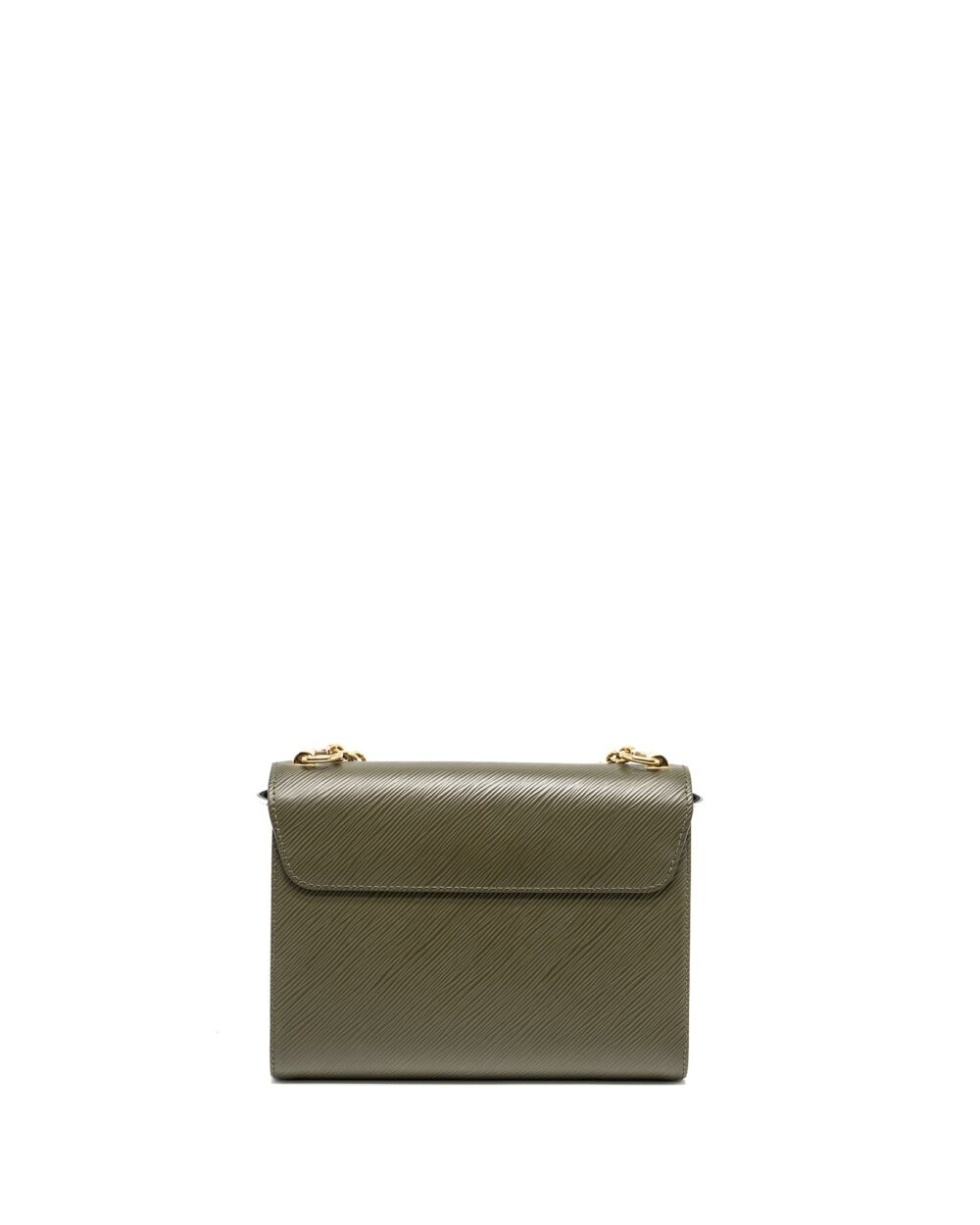 AAA Replica Louis Vuitton LV TWIST MM EPI OLIVE/WHITE GHW