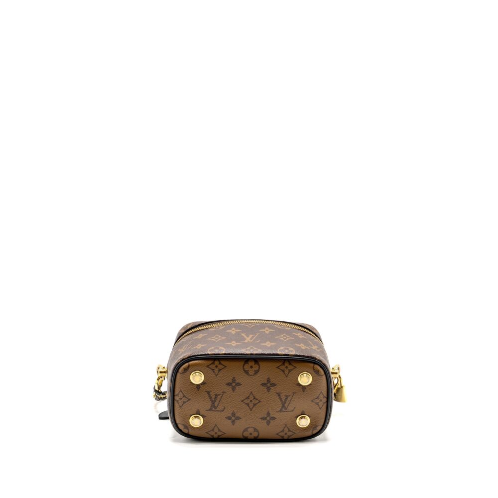 AAA Replica Louis Vuitton LV VANITY CASE PM MONOGRAM REVERSE CANVAS GHW