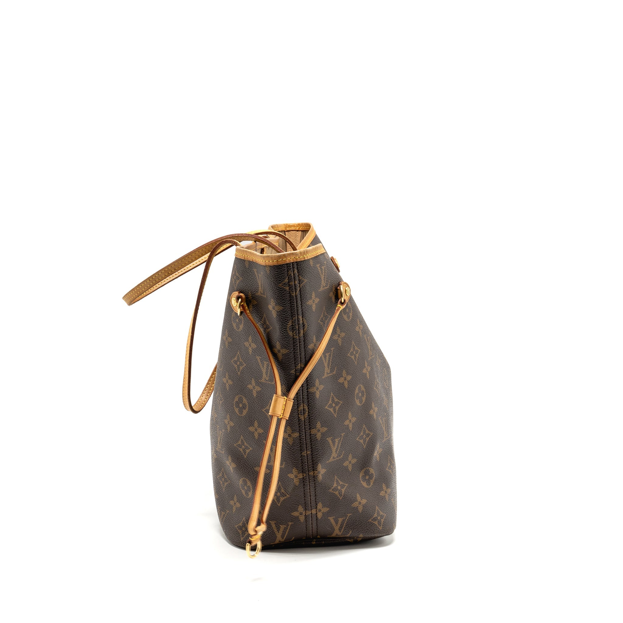 AAA Replica Louis Vuitton LV NEVERFULL MM MONOGRAM CANVAS GHW