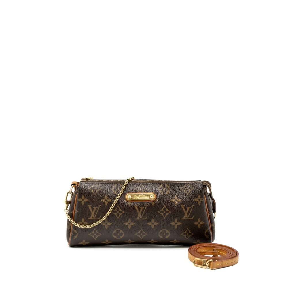 AAA Replica Louis Vuitton LV EVA POCHETTE BAG MONOGRAM CANVAS GHW