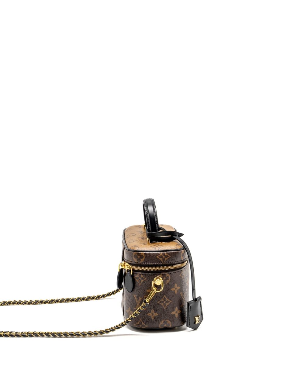 AAA Replica Louis Vuitton LV VANITY CASE PM MONOGRAM REVERSE CANVAS GHW