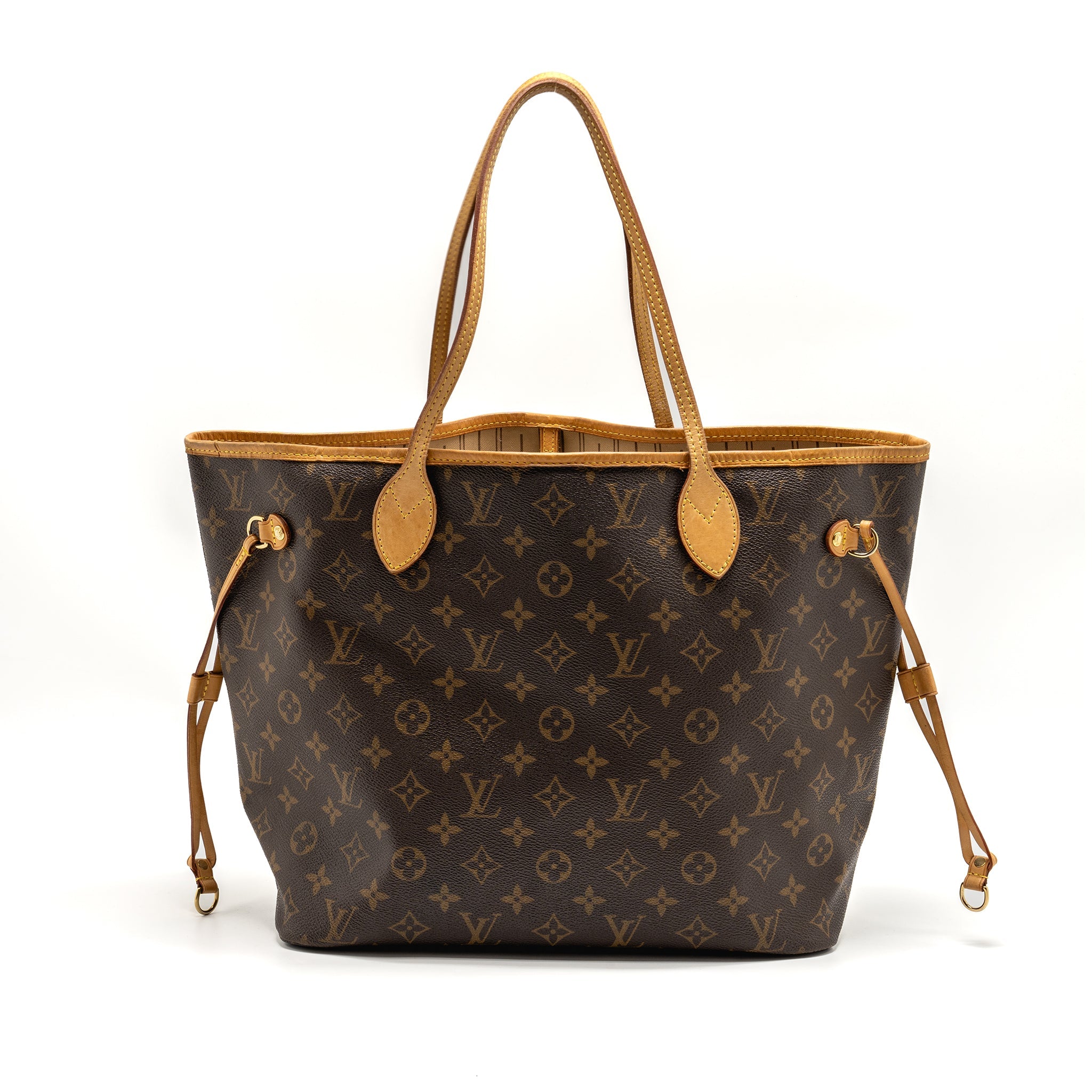 AAA Replica Louis Vuitton LV NEVERFULL MM MONOGRAM CANVAS GHW