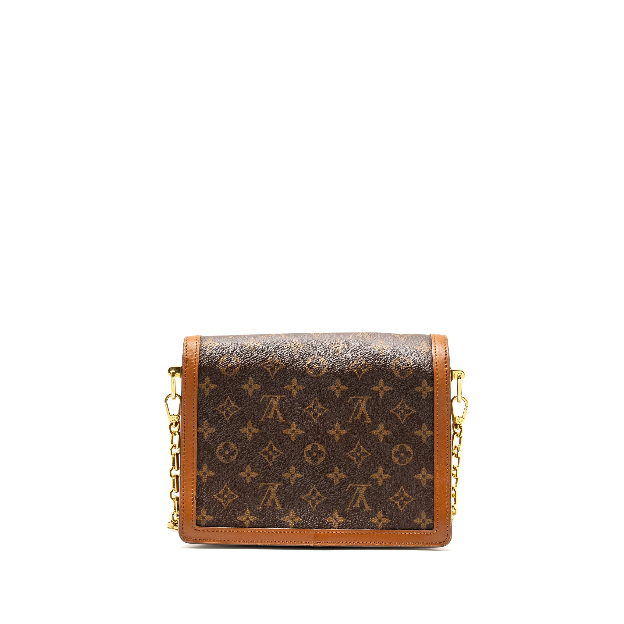 AAA Replica Louis Vuitton LV DAUPHINE MM MONOGRAM CANVAS GHW