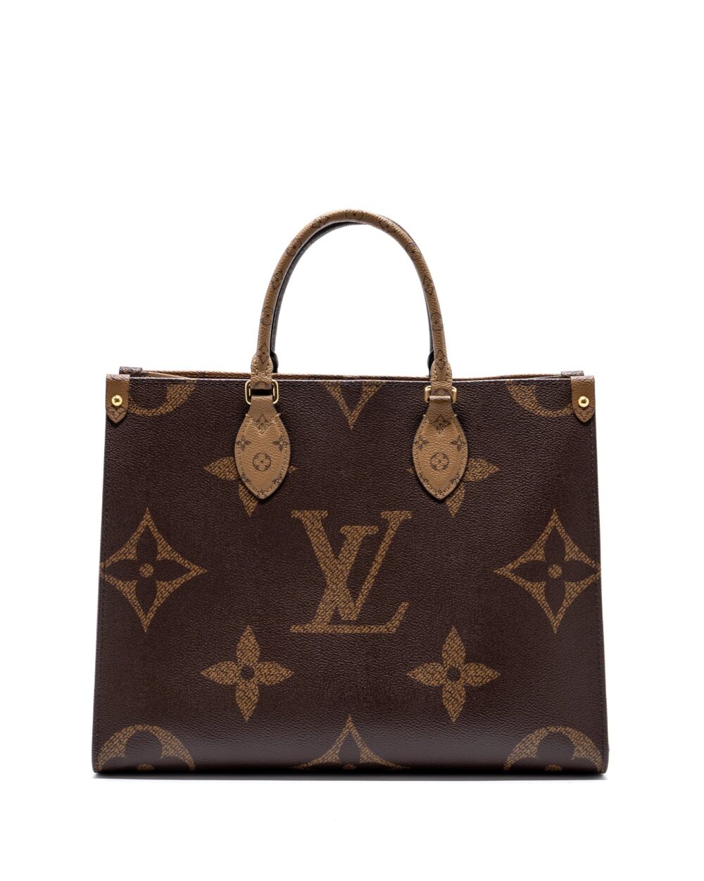 AAA Replica Louis Vuitton LV ONTHEGO MM MONOGRAM REVERSE CANVAS GHW (NEW VERSION)