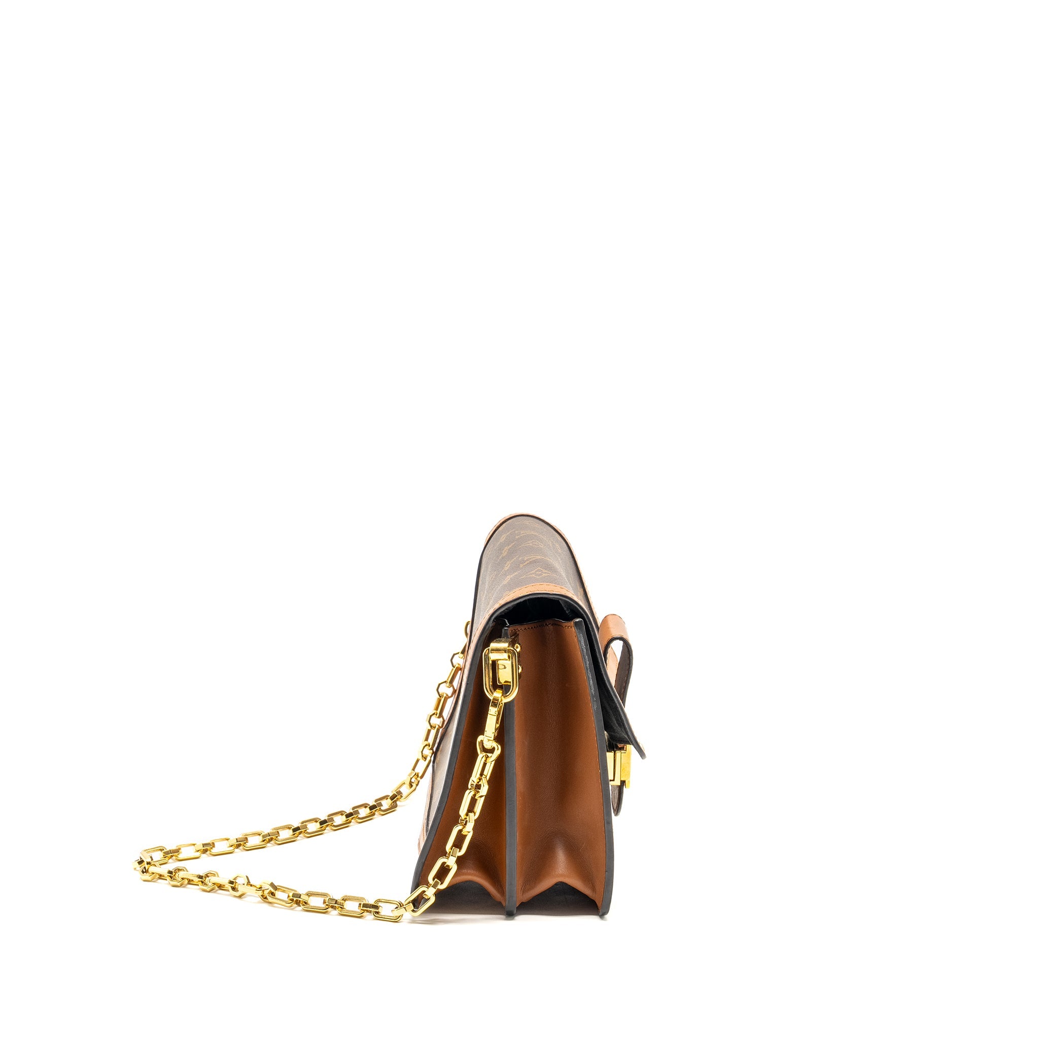 AAA Replica Louis Vuitton LV DAUPHINE MM MONOGRAM CANVAS GHW