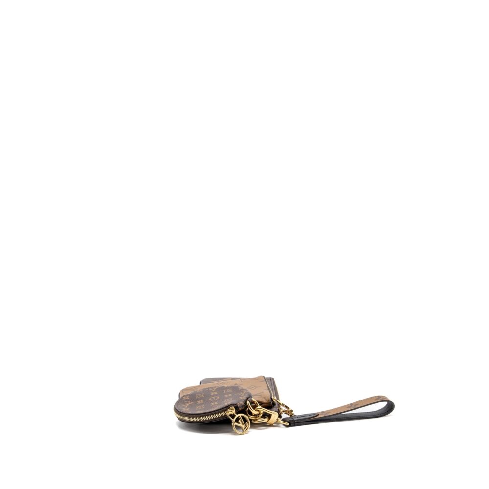 AAA Replica Louis Vuitton LV TRIO POUCH MONOGRAM CANVAS GHW