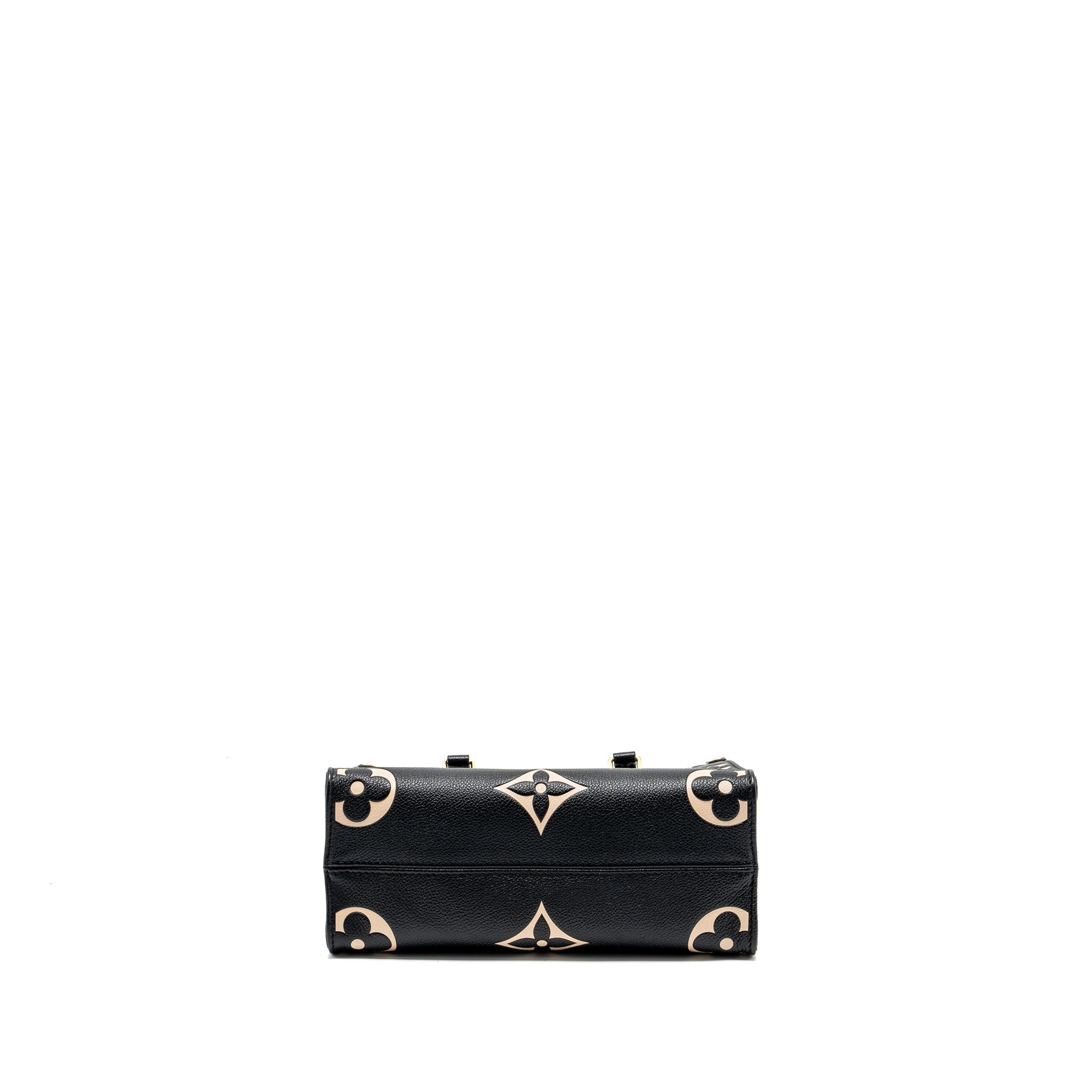 AAA Replica Louis Vuitton LV ONTHEGO PM BICOLOUR MONOGRAM EMPREINTE BLACK GHW