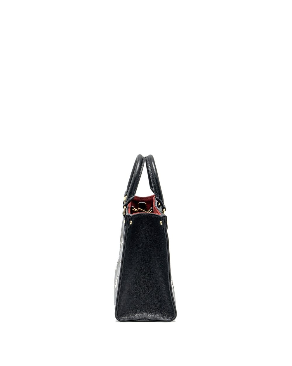AAA Replica Louis Vuitton LV ONTHEGO PM BICOLOUR MONOGRAM EMPREINTE BLACK GHW