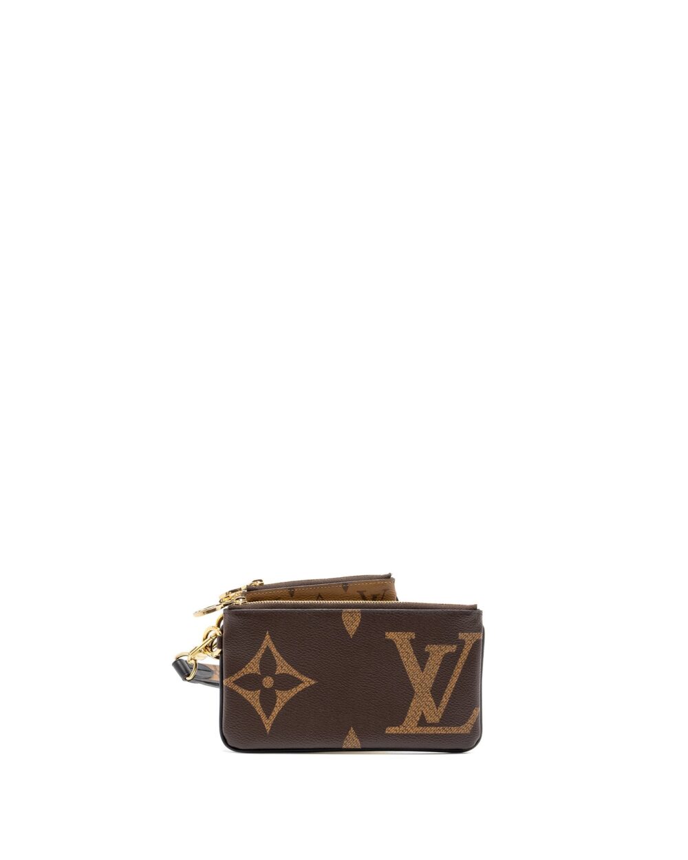 AAA Replica Louis Vuitton LV TRIO POUCH MONOGRAM CANVAS GHW