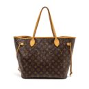 AAA Replica Louis Vuitton LV NEVERFULL MM MONOGRAM CANVAS GHW