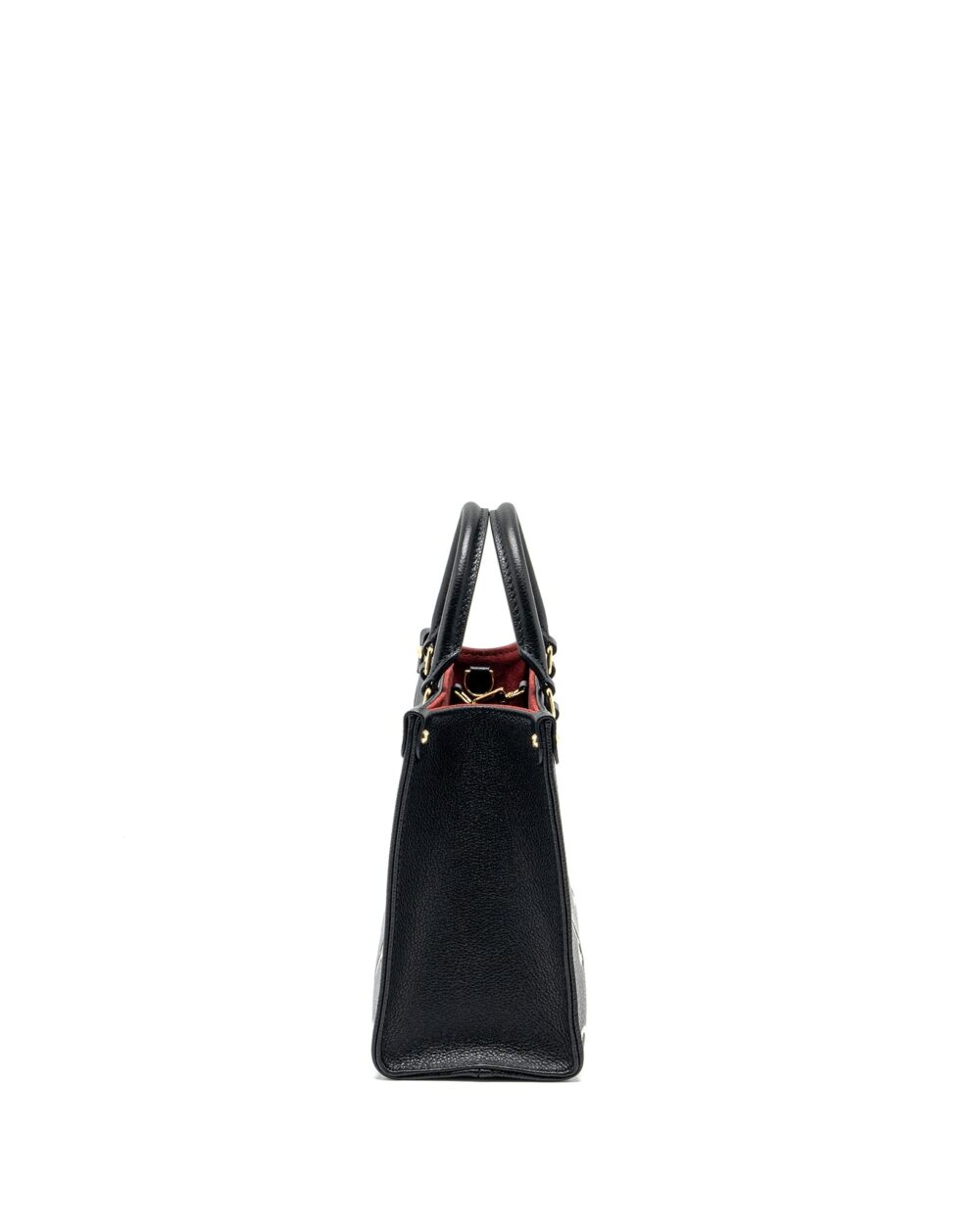 AAA Replica Louis Vuitton LV ONTHEGO PM BICOLOUR MONOGRAM EMPREINTE BLACK GHW