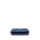 AAA Replica Louis Vuitton LV MALLETAHE GO-14 MM BAG DENIM/LEATHER BLUE/RED SHW