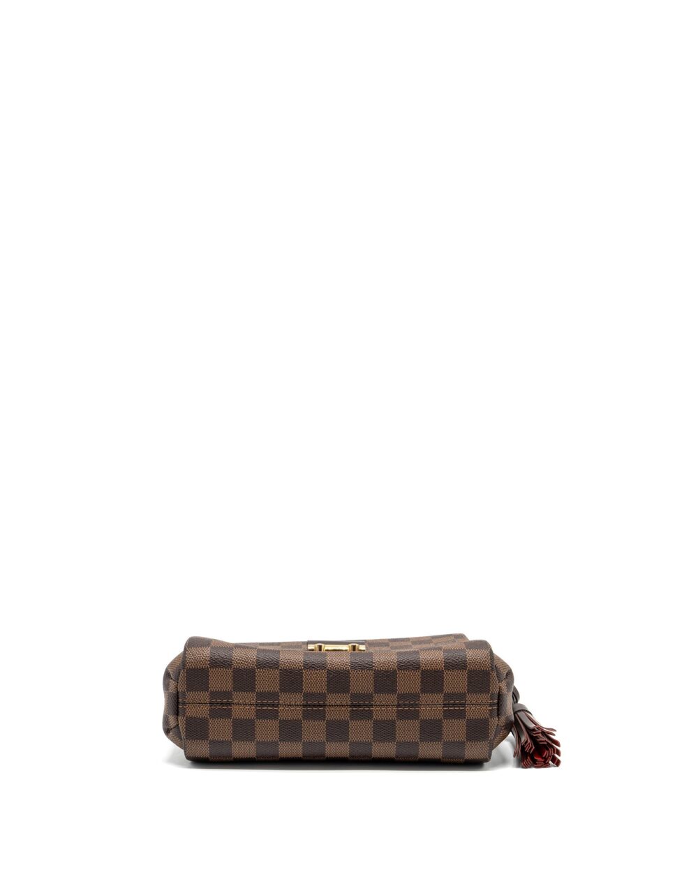 AAA Replica Louis Vuitton LV CROISETTE DAMIER EBENE GHW