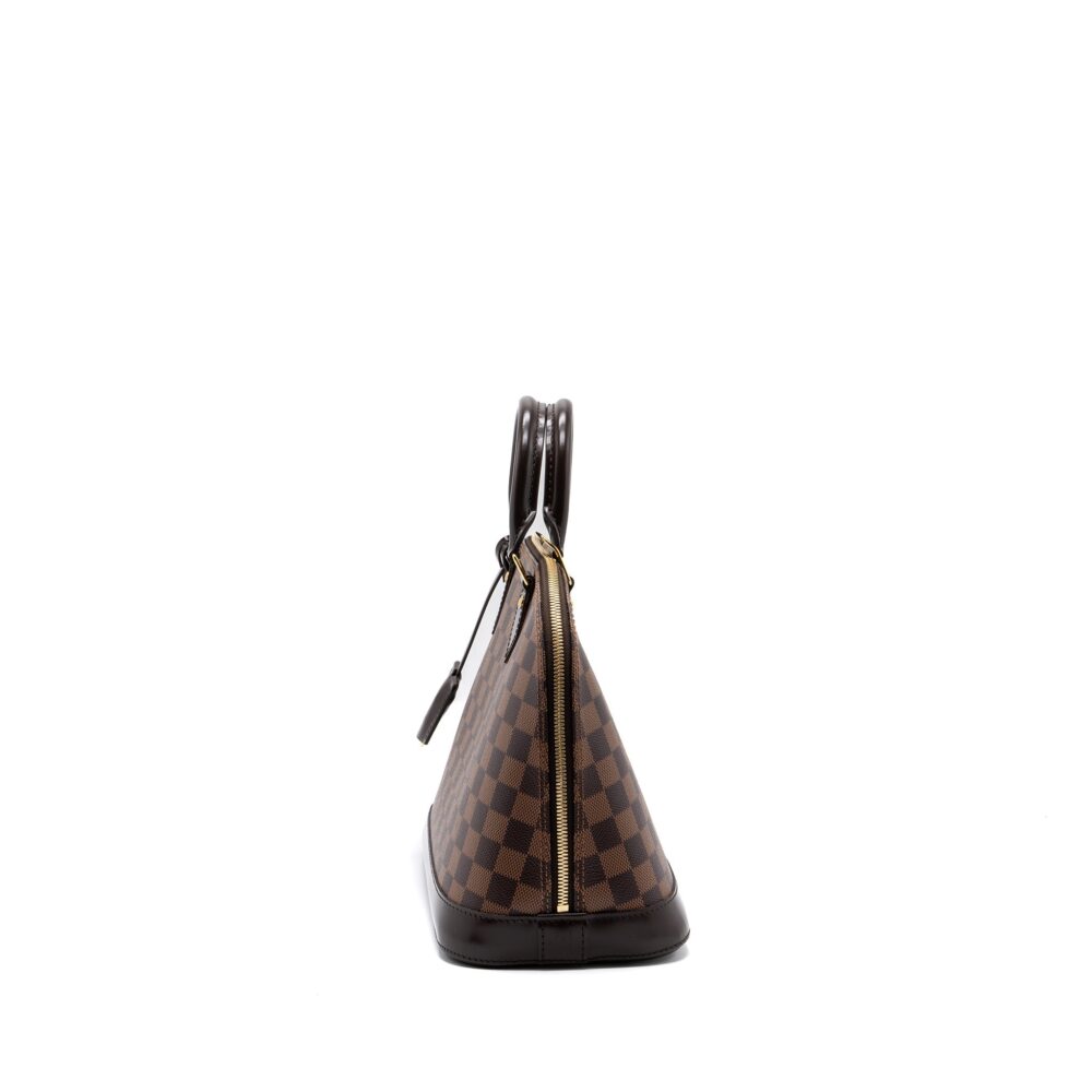 AAA Replica Louis Vuitton LV ALMA PM DAMIER EBENE GHW