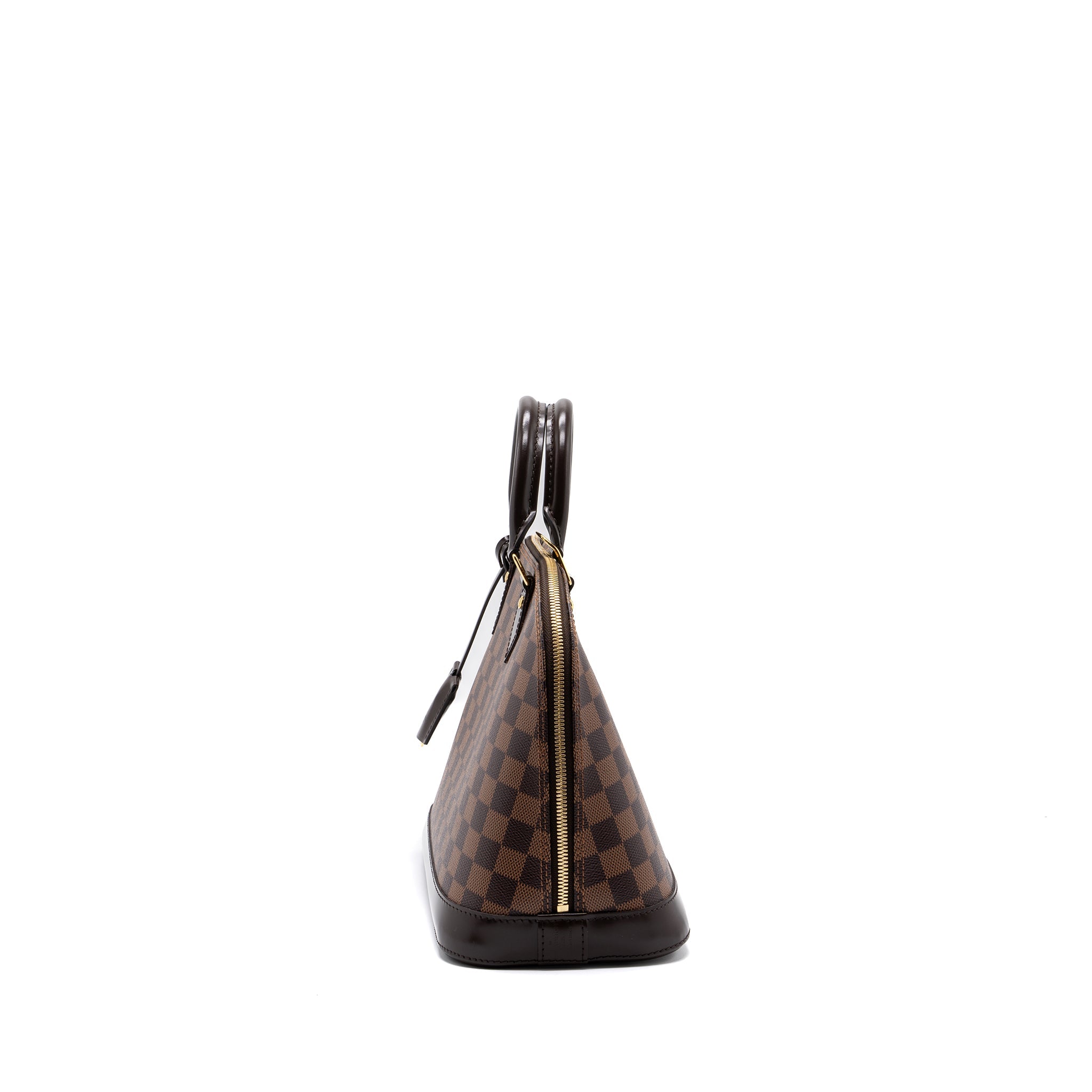 AAA Replica Louis Vuitton LV ALMA PM DAMIER EBENE GHW