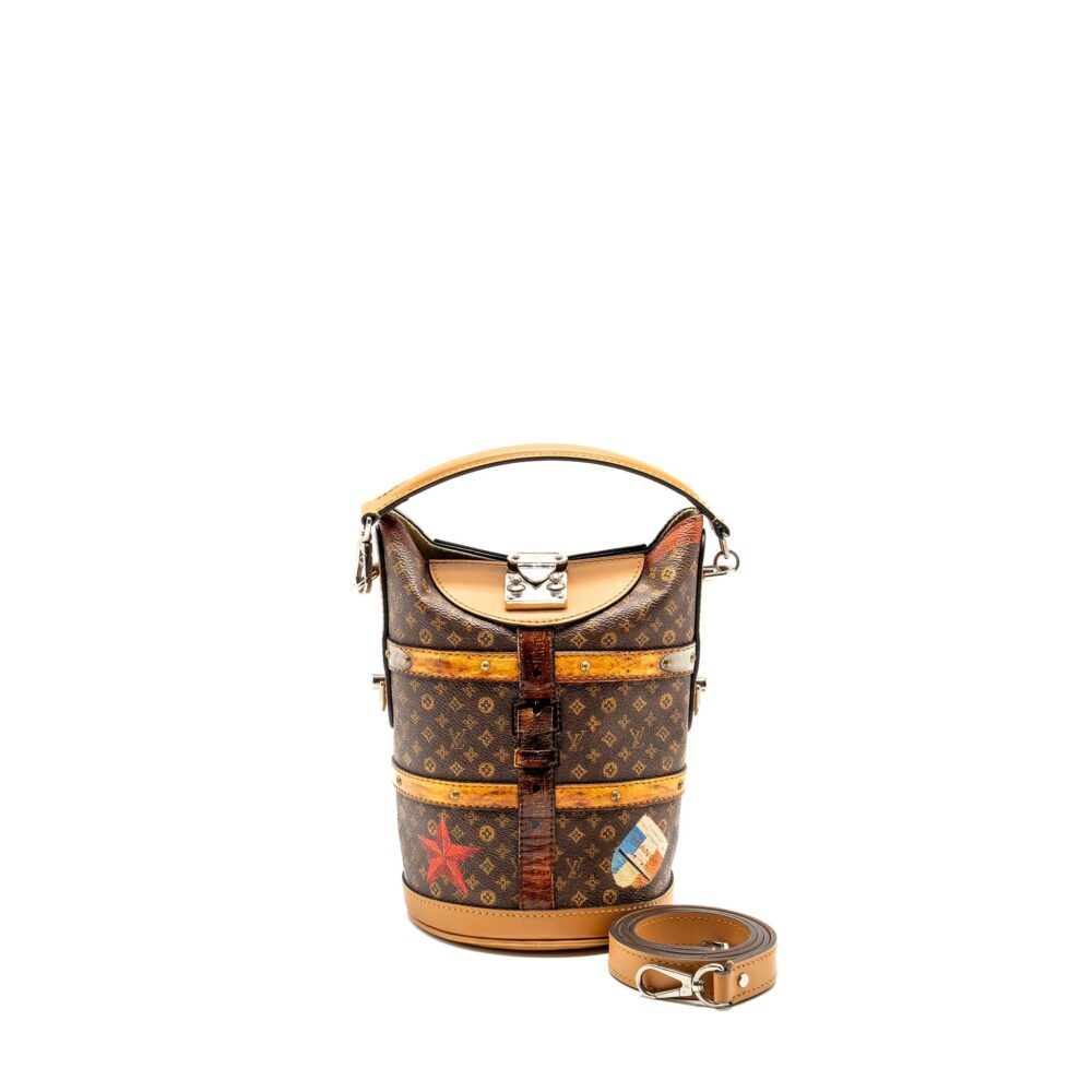 AAA Replica Louis Vuitton LV DUFFLE BAG LIMITED EDITION MONOGRAM CANVAS MULTICOLOUR SHW
