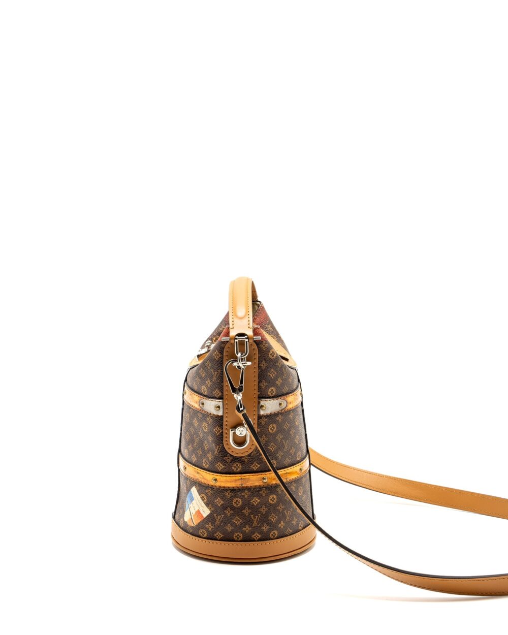 AAA Replica Louis Vuitton LV DUFFLE BAG LIMITED EDITION MONOGRAM CANVAS MULTICOLOUR SHW