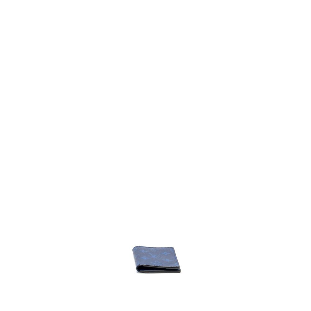 AAA Replica Louis Vuitton LV POCKET ORGANISER BLUE MONOGRAM CANVAS