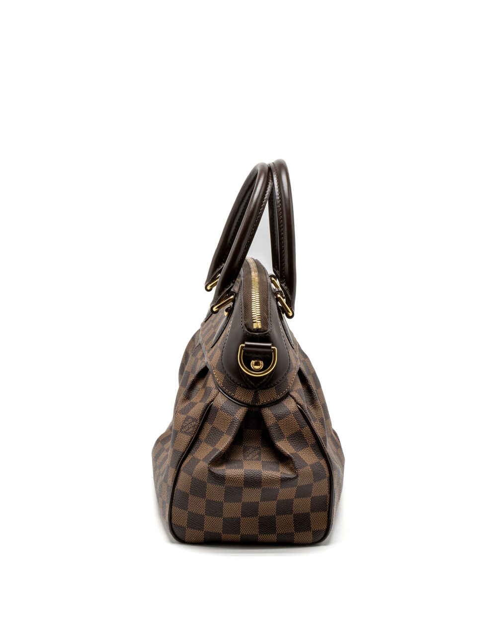 AAA Replica Louis Vuitton LV TREVI PM DAMIER EBENE CANVAS GHW