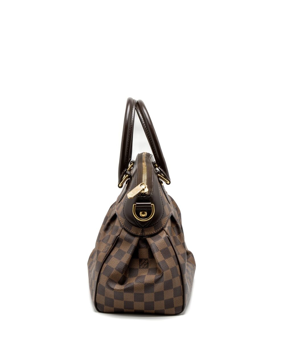 AAA Replica Louis Vuitton LV TREVI PM DAMIER EBENE CANVAS GHW