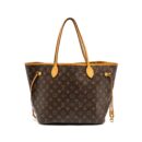 AAA Replica Louis Vuitton LV NEVERFULL MM MONOGRAM CANVAS GHW
