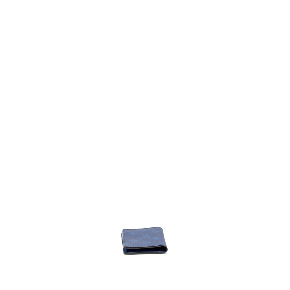 AAA Replica Louis Vuitton LV POCKET ORGANISER BLUE MONOGRAM CANVAS