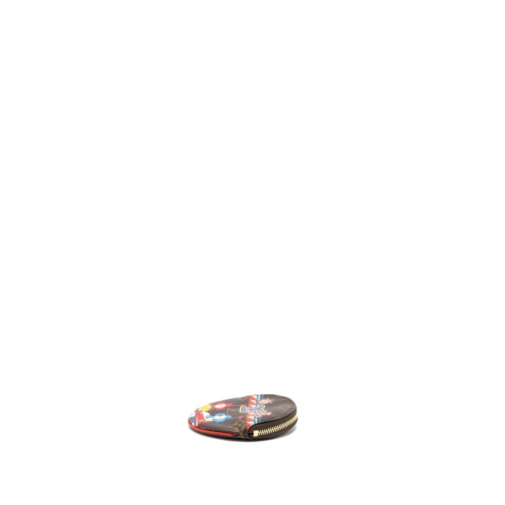 AAA Replica Louis Vuitton LV ROUND COIN POUCH VIVIENNE BUMPER CAR MONOGRAM CANVAS MULTICOLOUR GHW