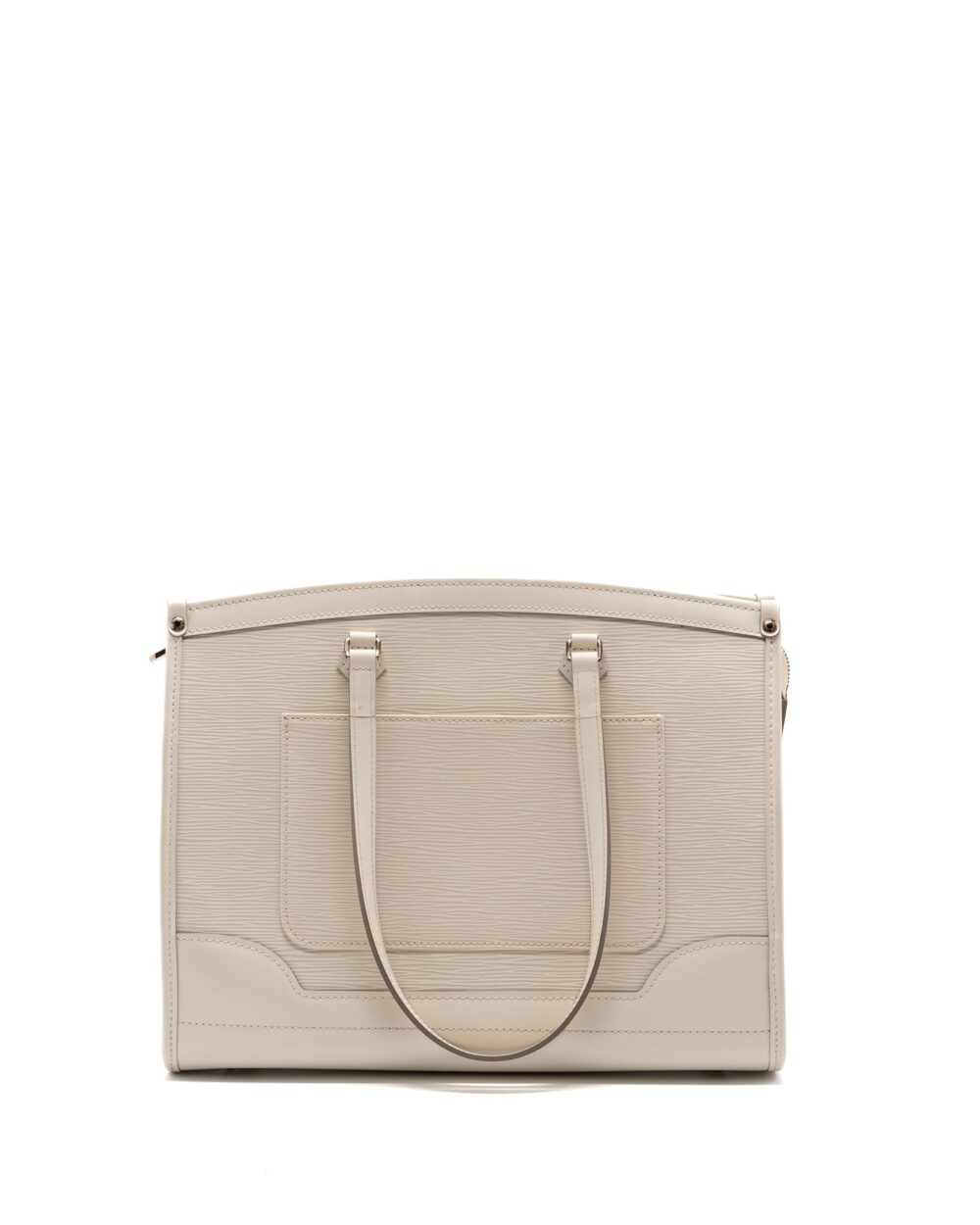 AAA Replica Louis Vuitton LV MADELEINE GM TOTE BAG EPI WHITE SHW
