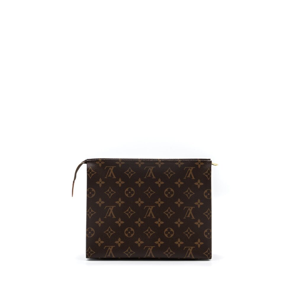 AAA Replica Louis Vuitton LV TOILETRY POCHETTE 26 MONOGRAM CANVAS GHW