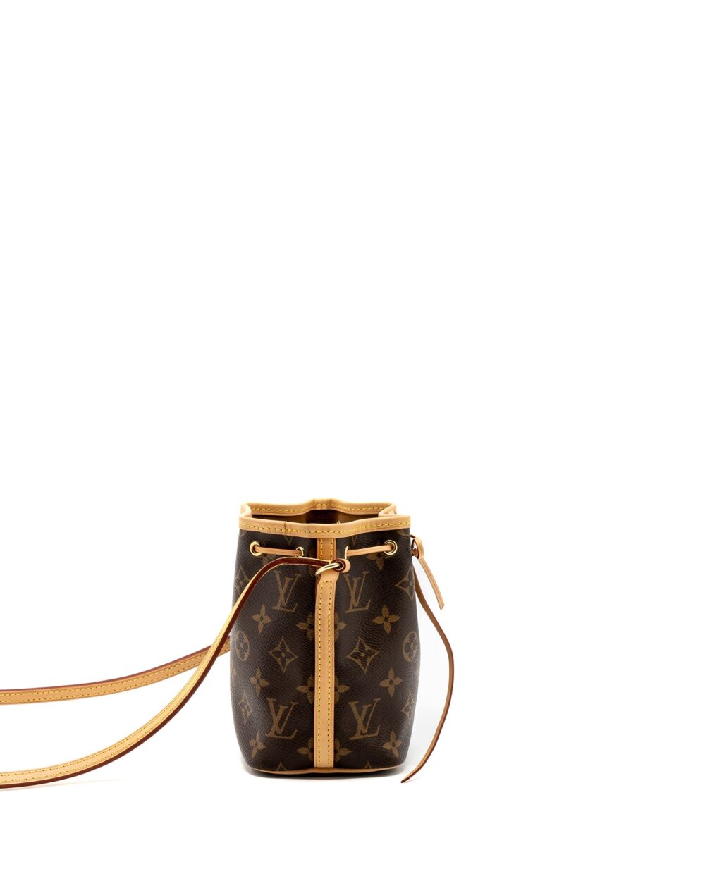 AAA Replica Louis Vuitton LV NANO NOE MONOGRAM CANVAS GHW