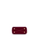 AAA Replica Louis Vuitton LV ALMA BB VERNI MIROIR PATENT DARK PINK GHW