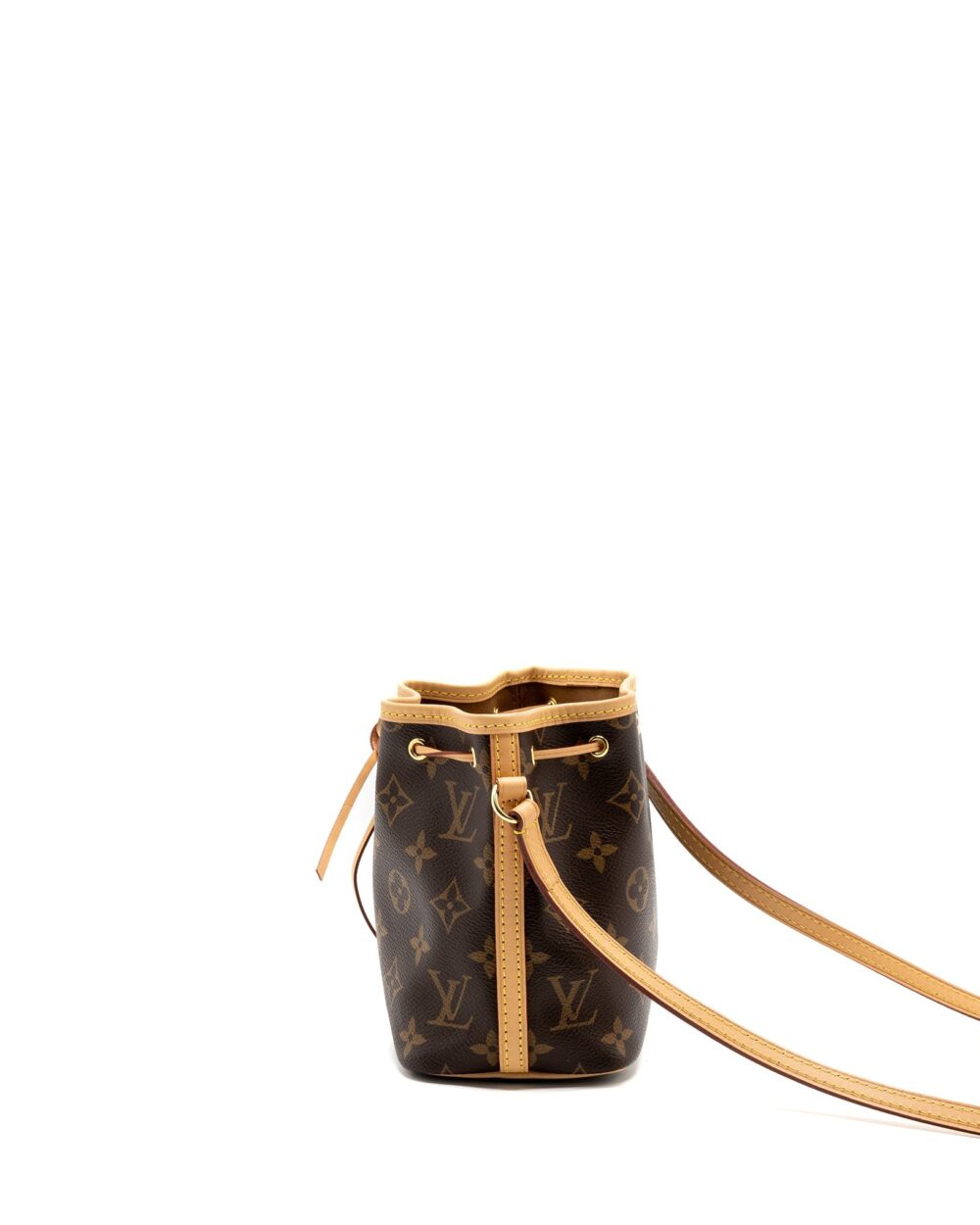 AAA Replica Louis Vuitton LV NANO NOE MONOGRAM CANVAS GHW