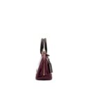 AAA Replica Louis Vuitton LV ALMA BB VERNI MIROIR PATENT DARK PINK GHW