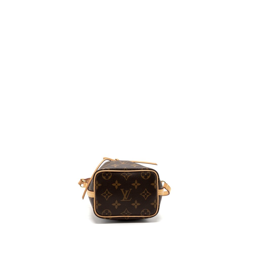 AAA Replica Louis Vuitton LV NANO NOE MONOGRAM CANVAS GHW
