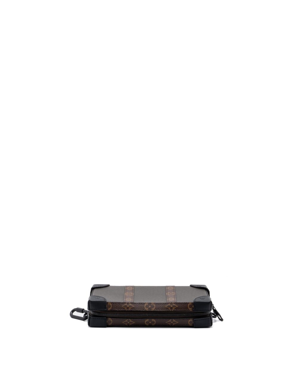 AAA Replica Louis Vuitton LV SOFT TRUNK WALLET TAIGA / MONOGRAM CANVAS KHAKI GREEN WITH BLACK HARDWARE