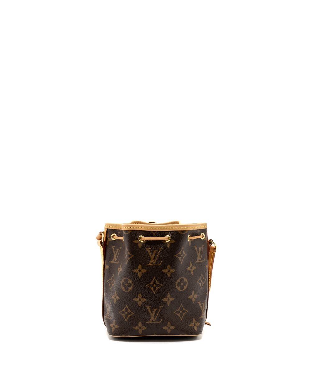 AAA Replica Louis Vuitton LV NANO NOE MONOGRAM CANVAS GHW