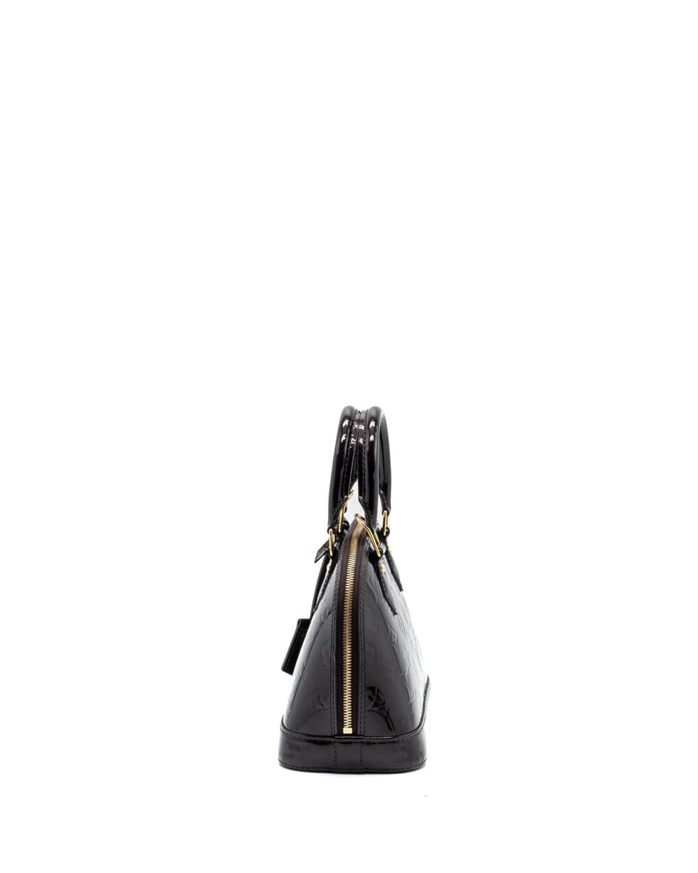 AAA Replica Louis Vuitton LV ALMA BB MONOGRAM PATENT AMARANTE PURPLE GHW