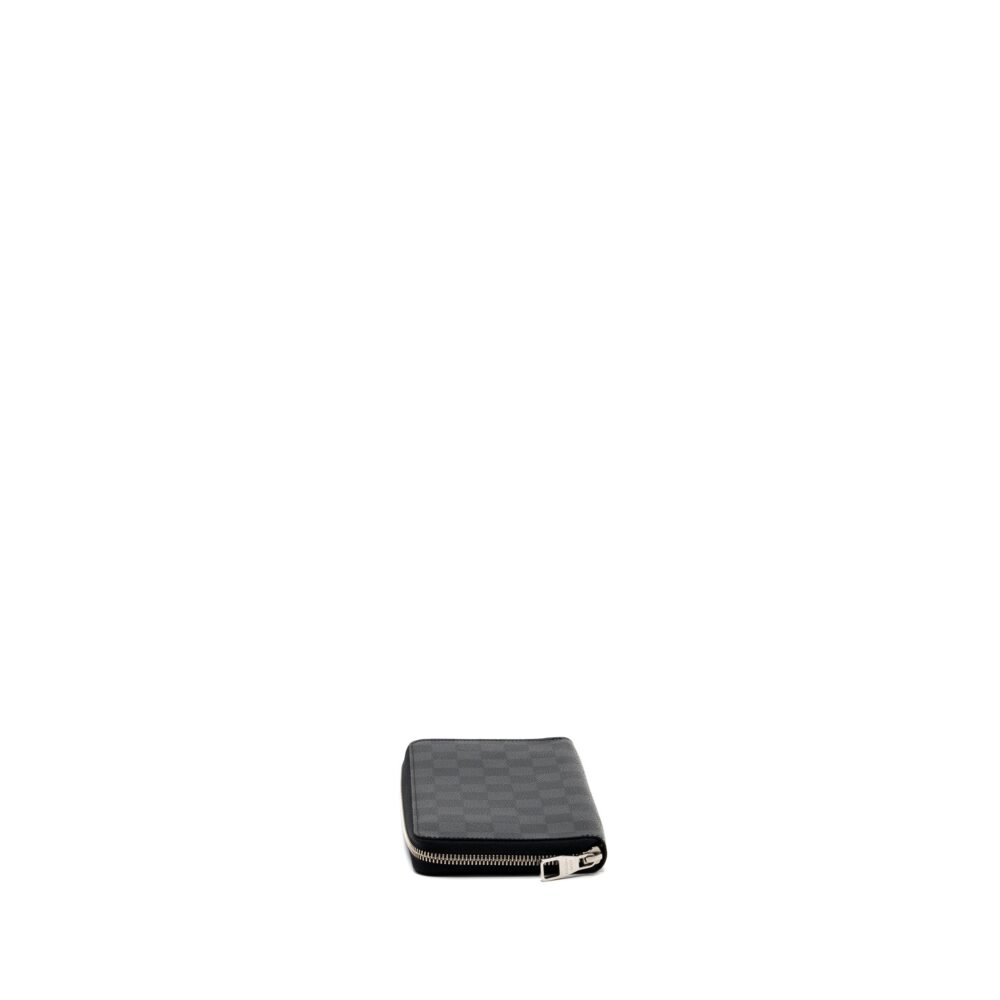 AAA Replica Louis Vuitton LV ZIPPY ORGANISER DAMIER GRAPHITE CANVAS BLACK SHW