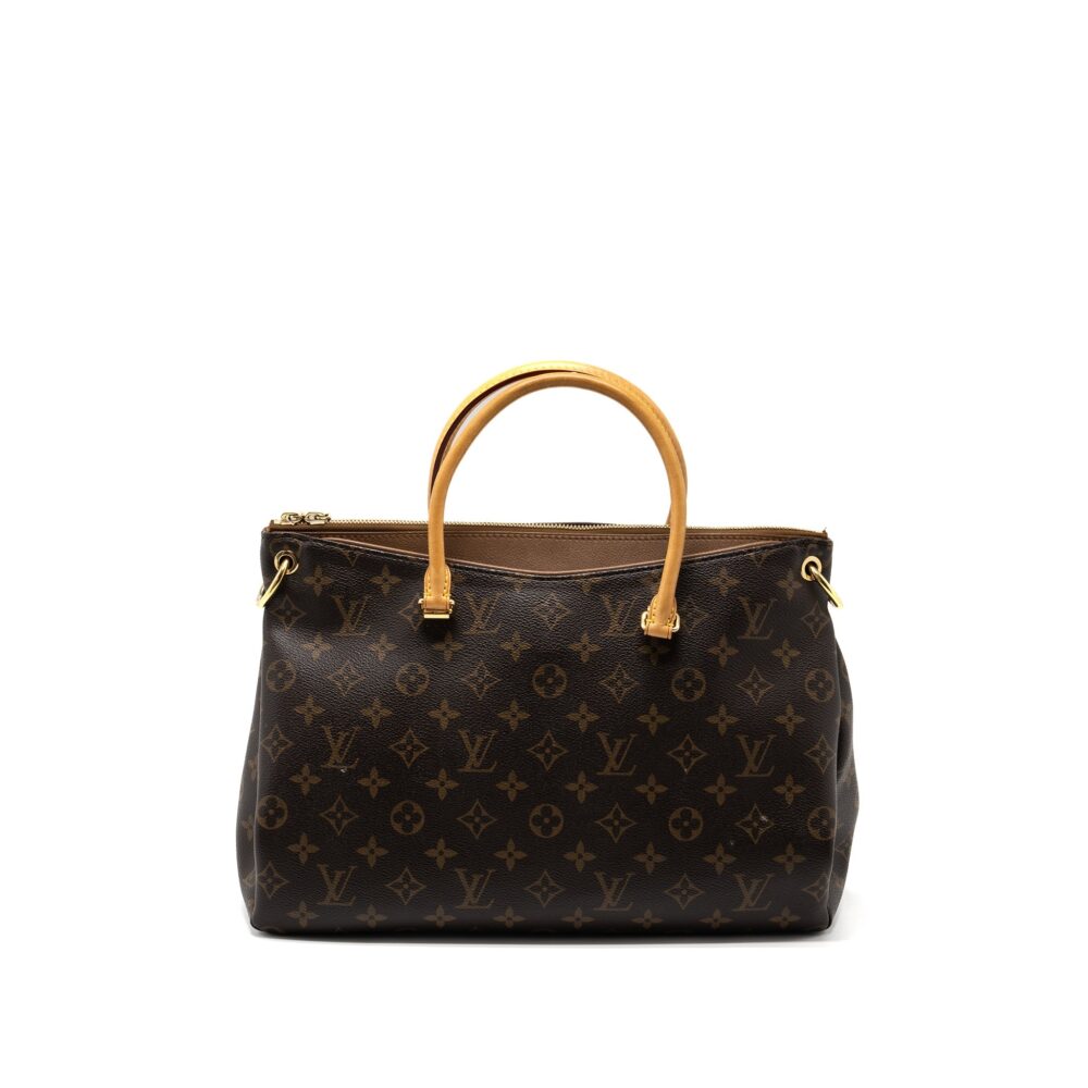AAA Replica Louis Vuitton LV PALLAS TOTE BAG MONOGRAM CANVAS GHW