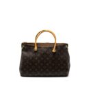 AAA Replica Louis Vuitton LV PALLAS TOTE BAG MONOGRAM CANVAS GHW