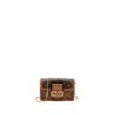 AAA Replica Louis Vuitton LV DAUPHINE CHAIN WALLET MONOGRAM REVERSE CANVAS GHW